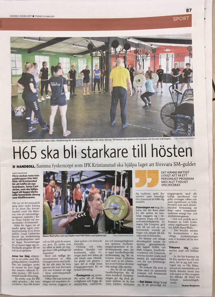 Skånska Dagbladet sid B7 20170613
